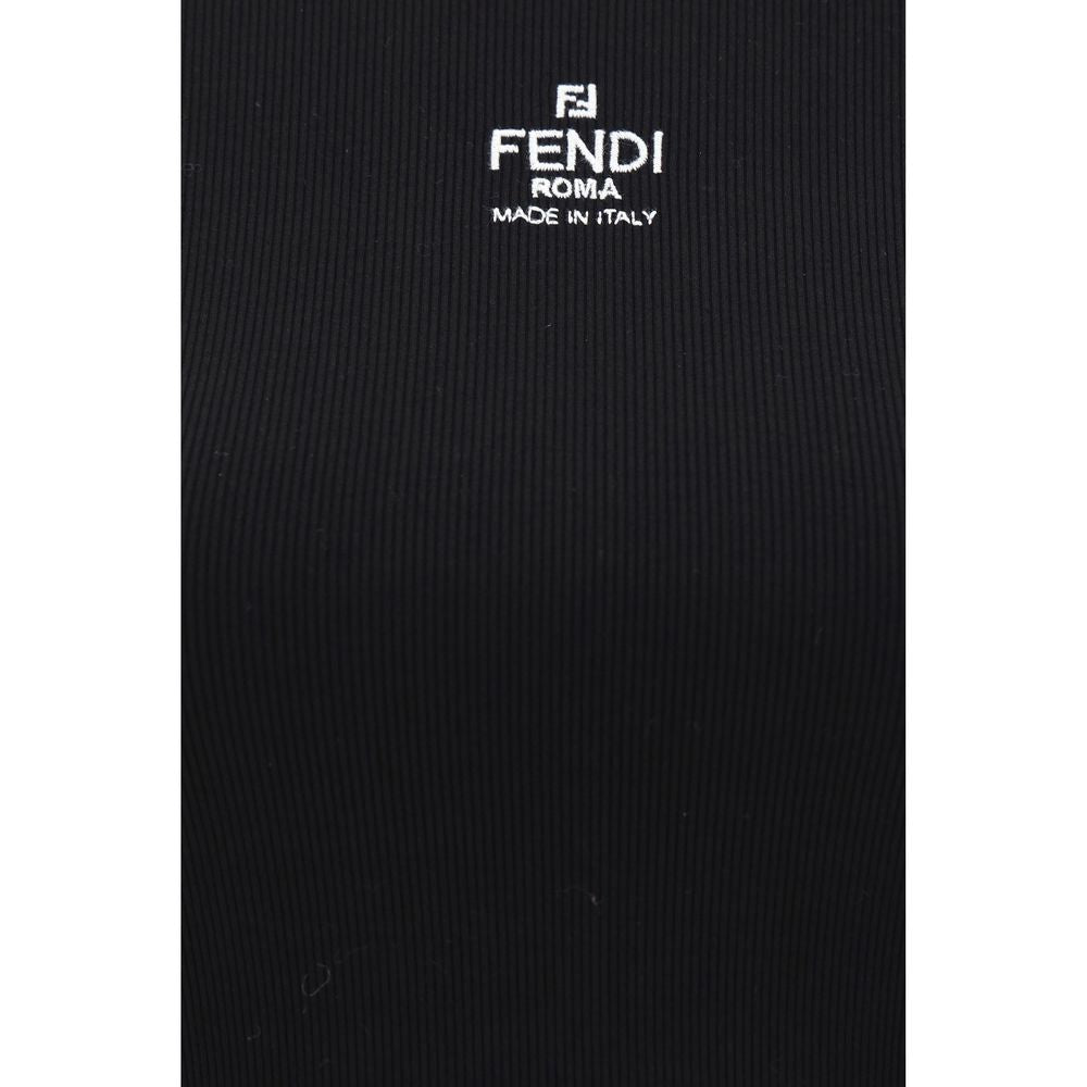 Fendi Black Cotton Top