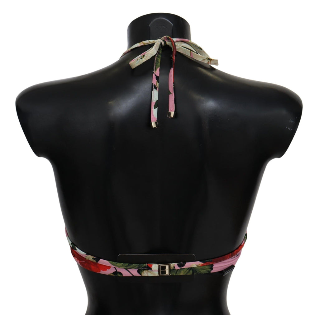 Dolce & Gabbana Floral Elegance Swimwear Top