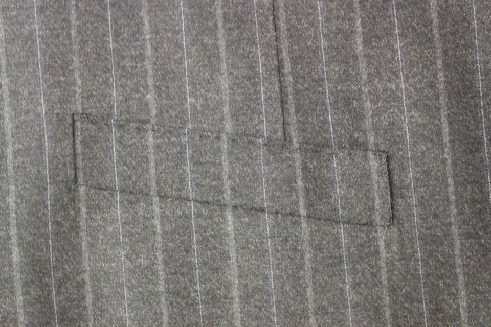 Dolce & Gabbana Elegant Gray Striped Dress Vest