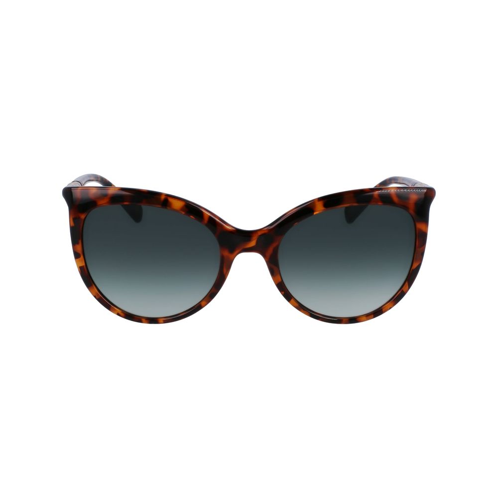 Longchamp Brown Bio Injected Sunglasses