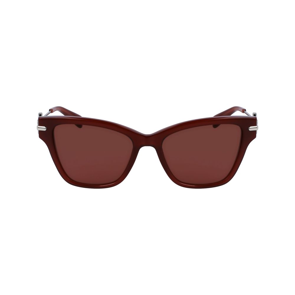 Longchamp Brown Haircalf Sunglasses