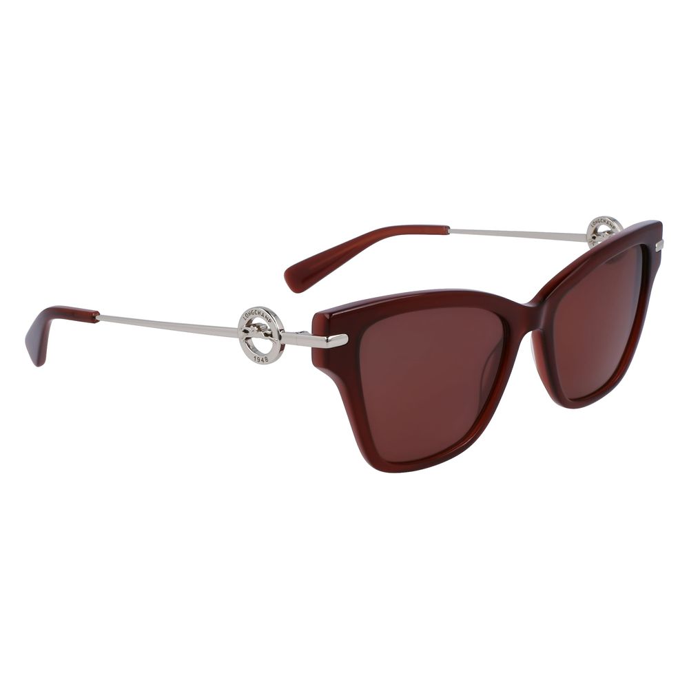 Longchamp Brown Haircalf Sunglasses