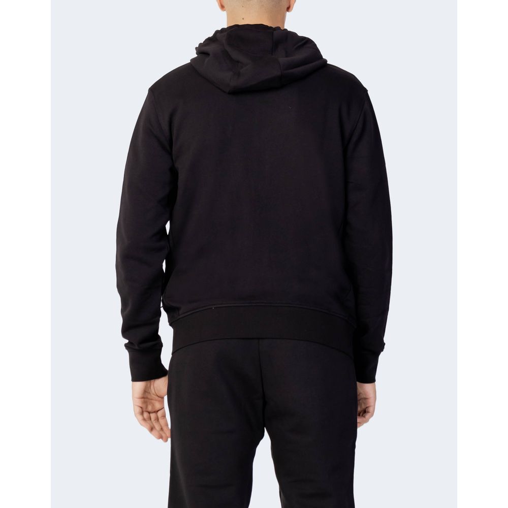Armani Exchange Black Cotton Hoody