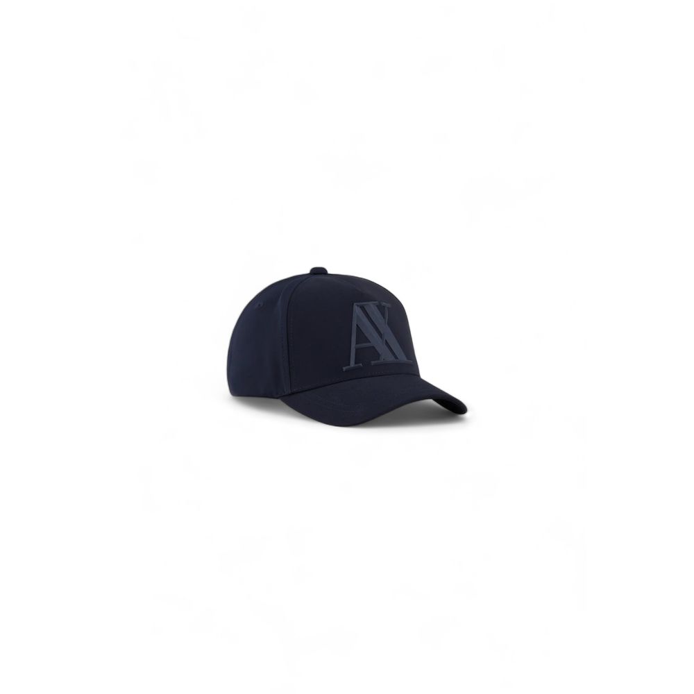 Armani Exchange Blue Polyester Caps Baseball Hat