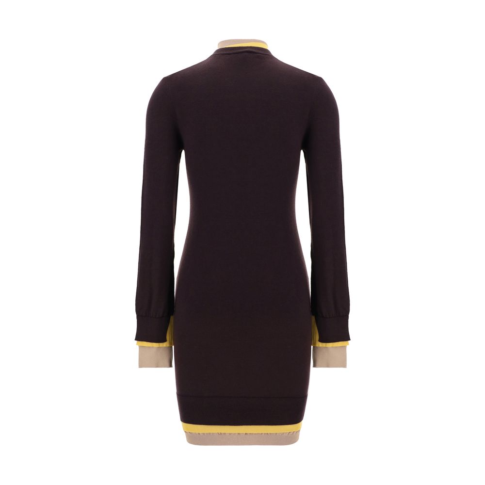 Fendi Turtleneck mini Dress