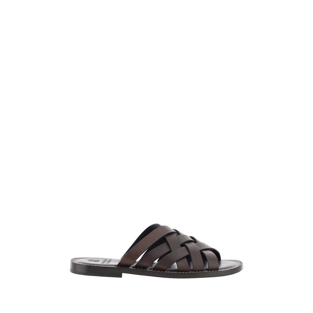 Brunello Cucinelli Leather Sandals