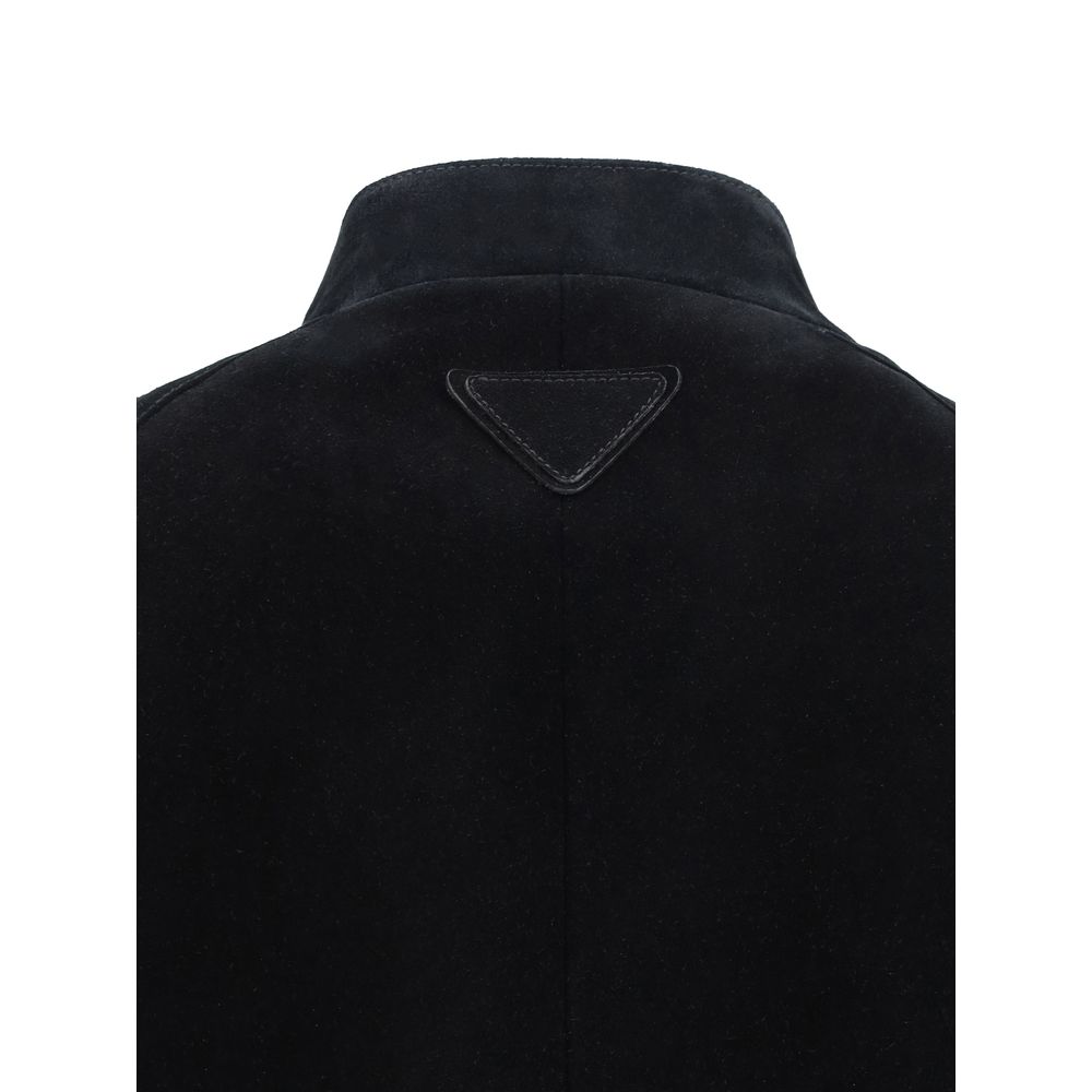 Prada Suede bomber Jacket