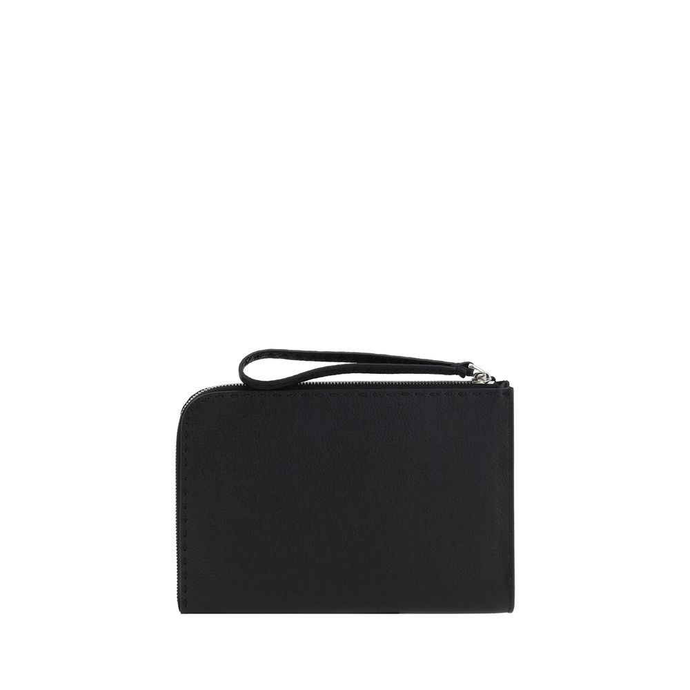 Fendi Leather Pouch Bag