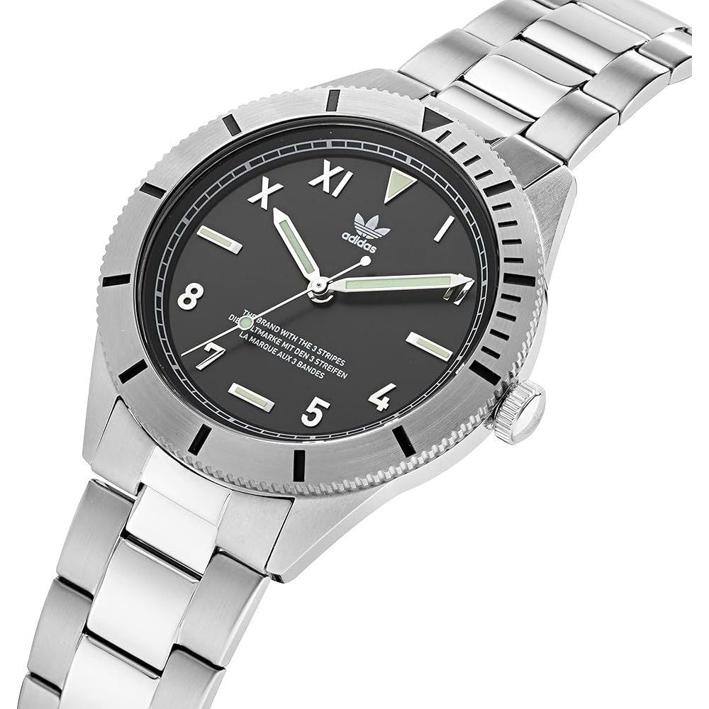 Adidas Gray Stainless Steel Watch