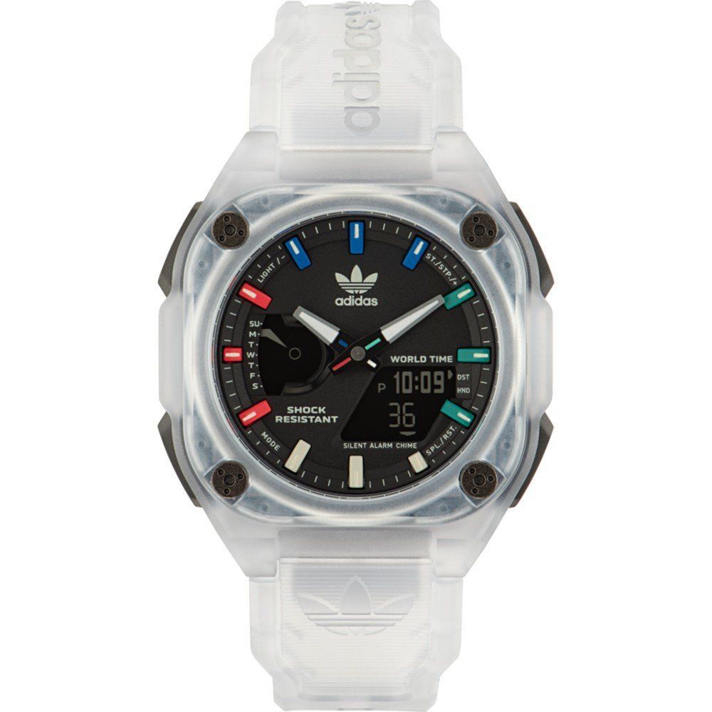 Adidas Transparent Synthetic Watch