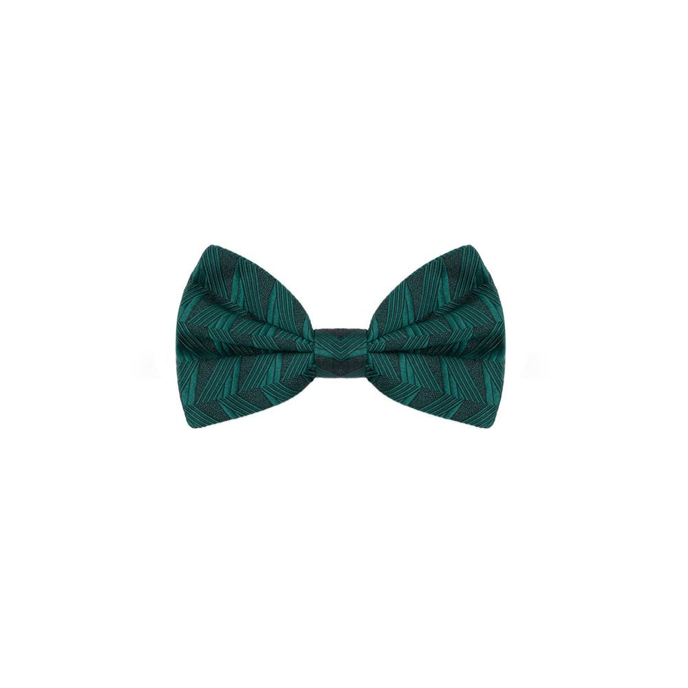 Dolce & Gabbana Green Silk Bowty