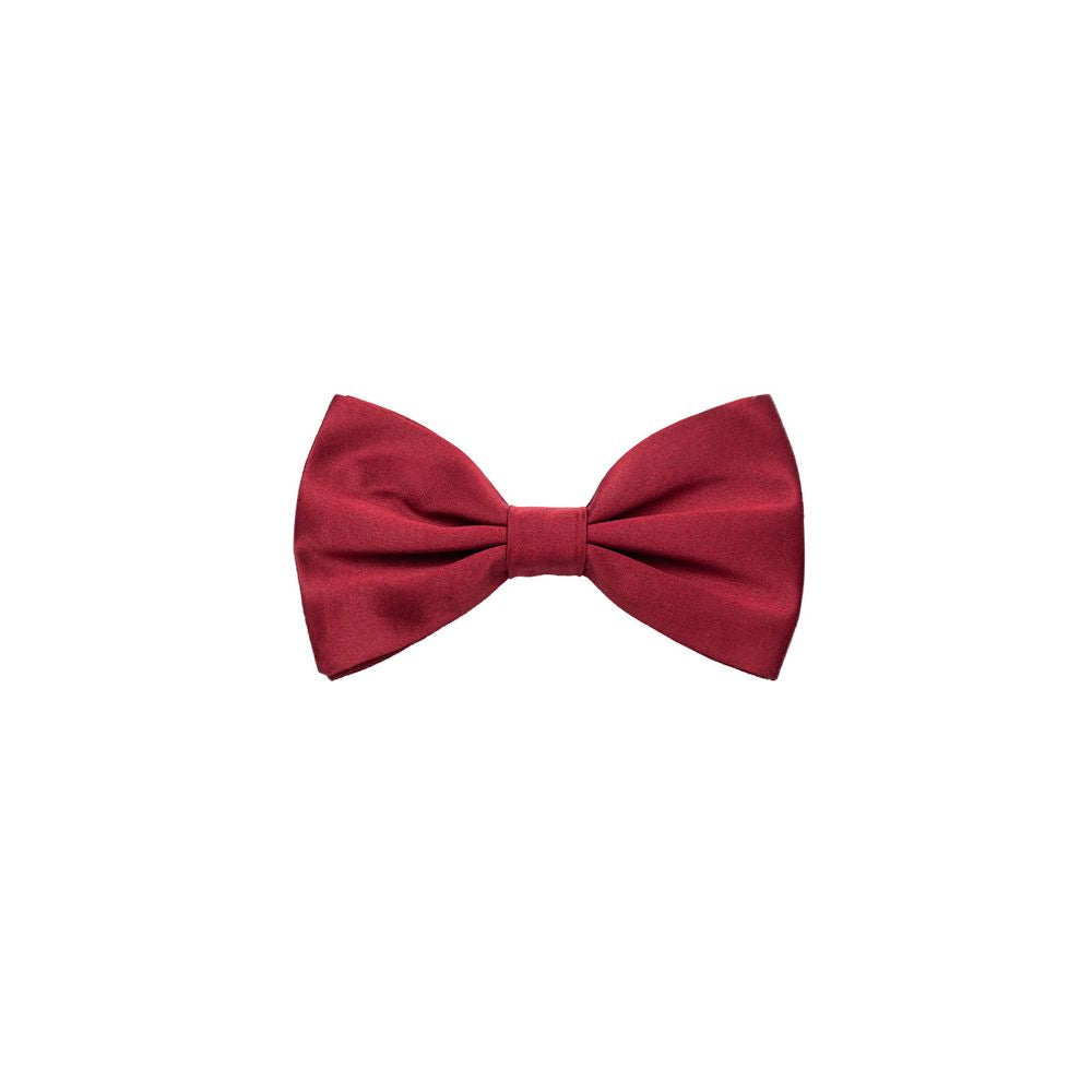 Dolce & Gabbana Red Silk Bowty