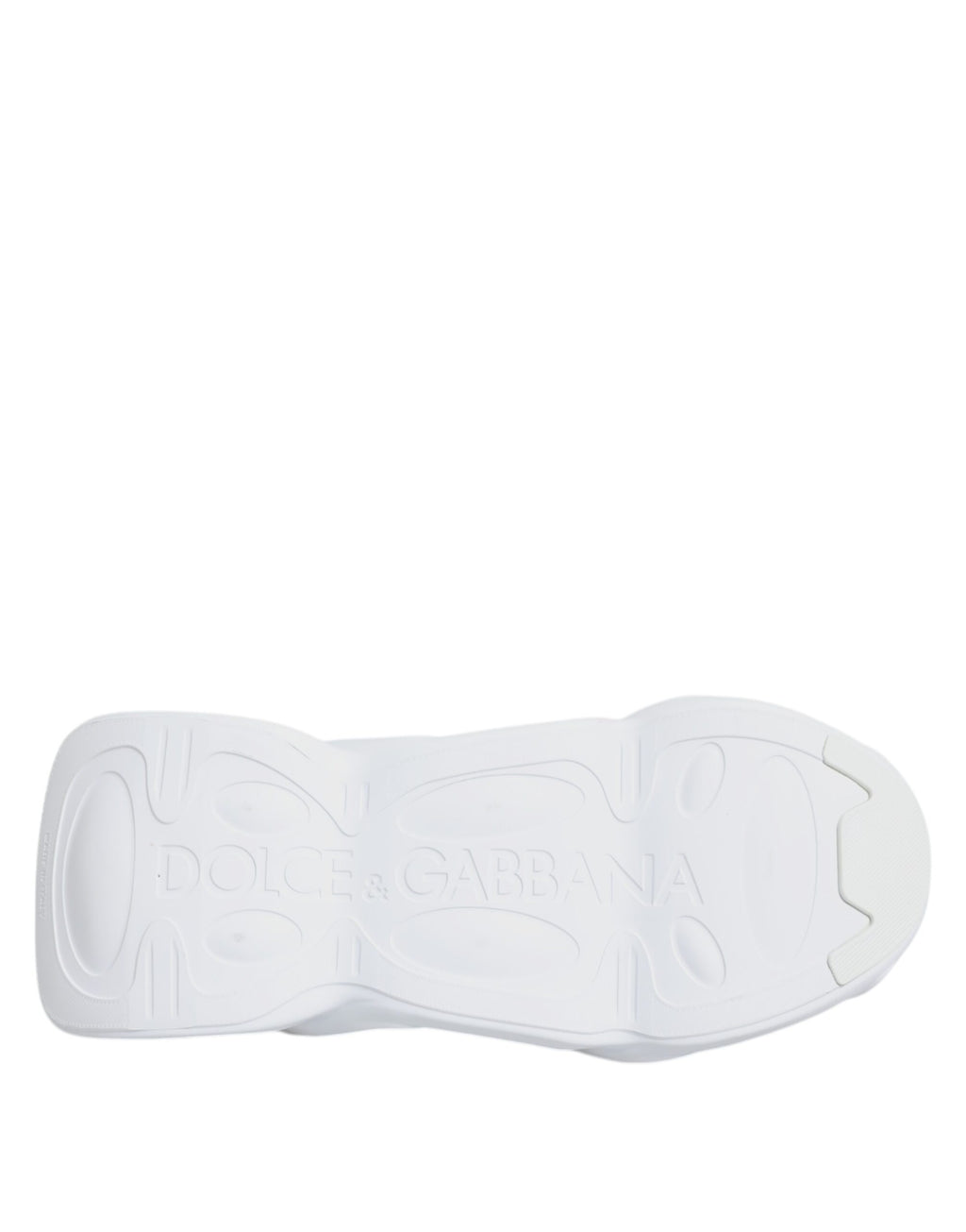 Dolce & Gabbana White Slip On Wave Low Top Sneakers Shoes