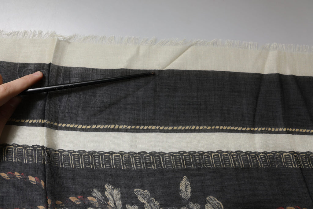 Dolce & Gabbana Multicolor Printed Cashmere Foulard Scarf