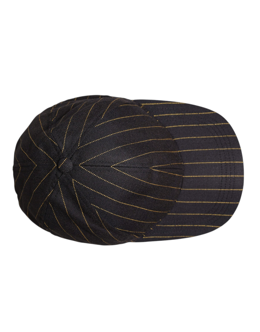 Dolce & Gabbana Brown Stripes Cotton 6 Panels Baseball Cap