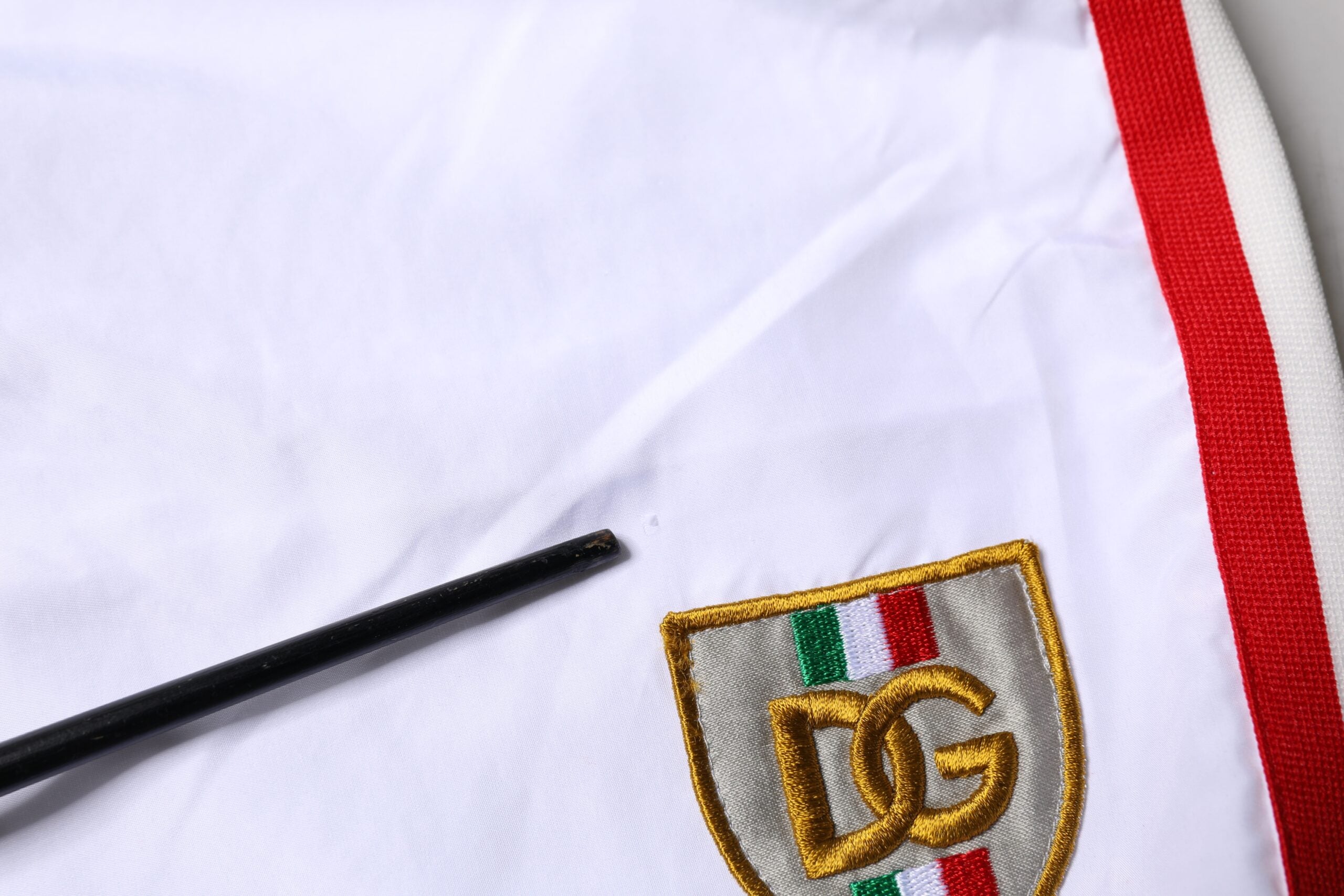 Dolce & Gabbana White Stripes Beachwear Shorts 2Pc Swimwear