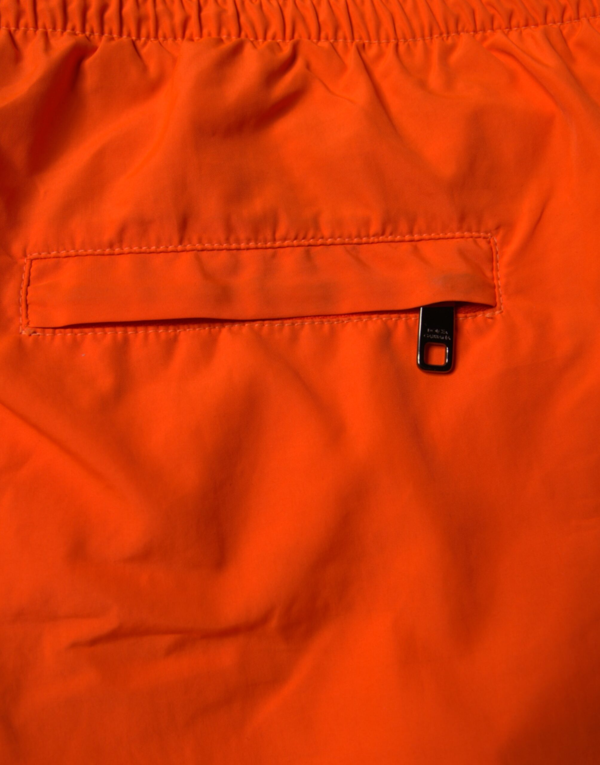 Dolce & Gabbana Orange Polyester Beachwear Shorts 2Pc Swimwear