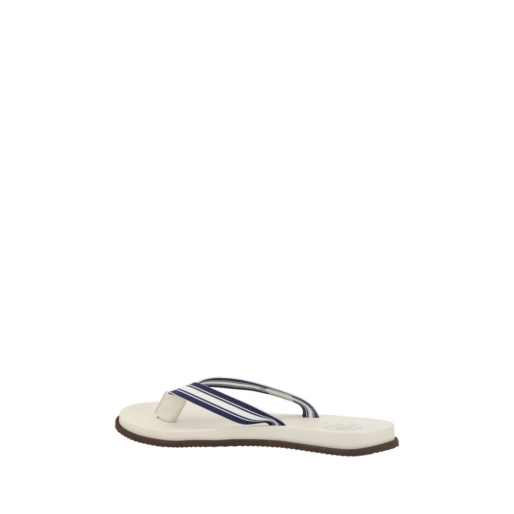 Brunello Cucinelli Thong Slippers