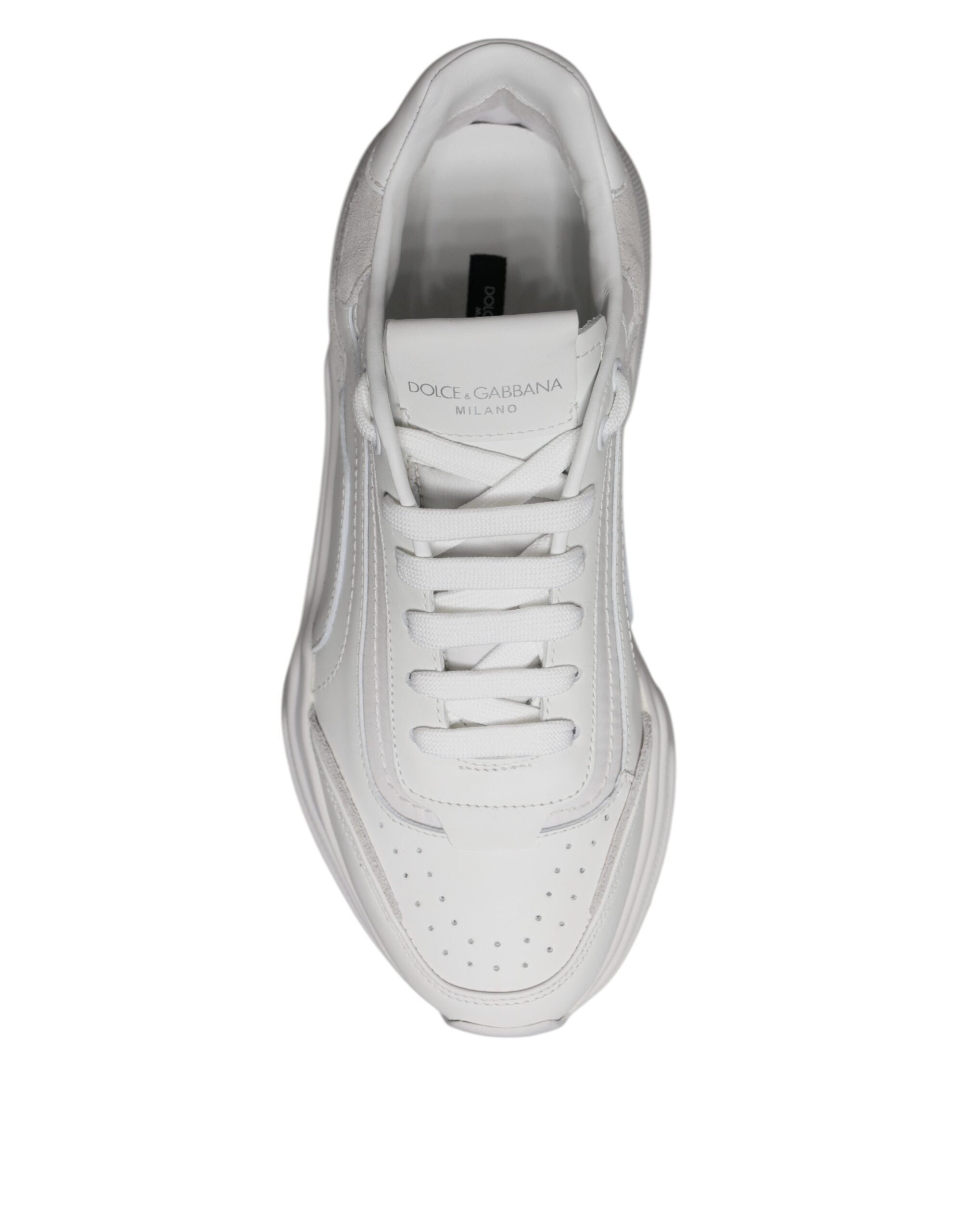 Dolce & Gabbana White Daymaster Low Top Sneakers Shoes
