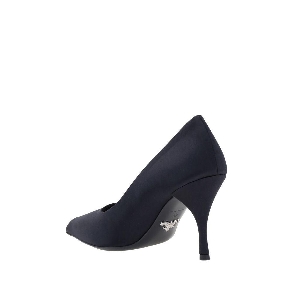 Prada Silk Satin Pumps