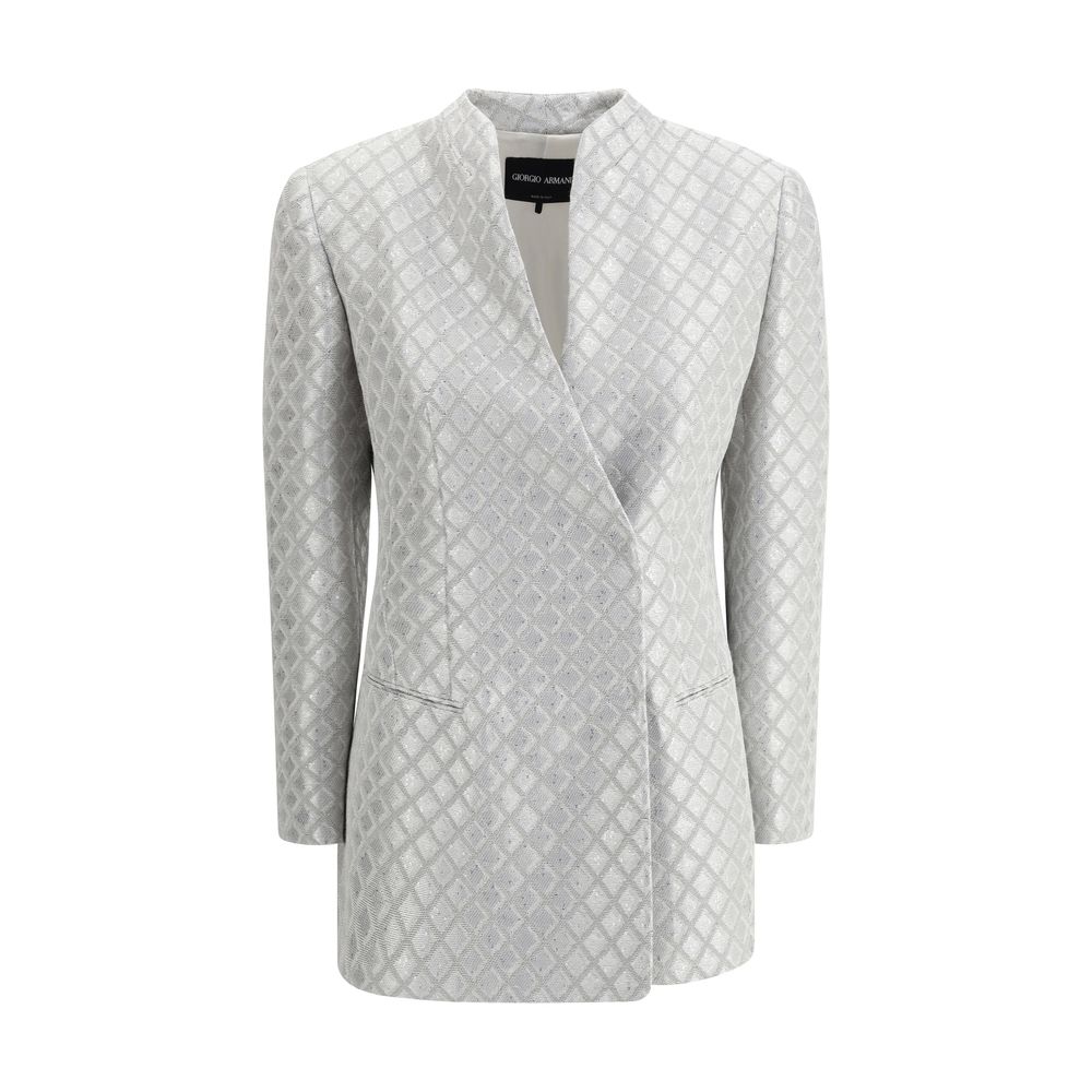 Giorgio Armani Sequin embroidered Blazer