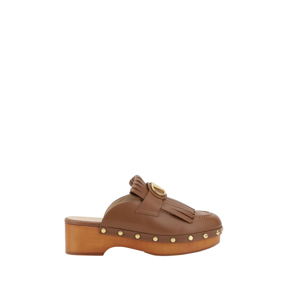 Valentino Garavani Leather Mules