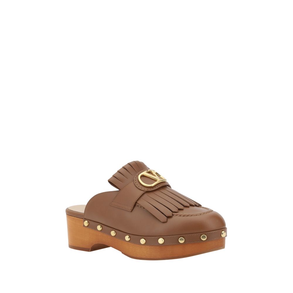 Valentino Garavani Leather Mules