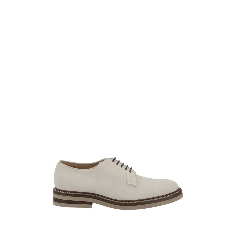 Brunello Cucinelli Suede Derby lace-up Shoes
