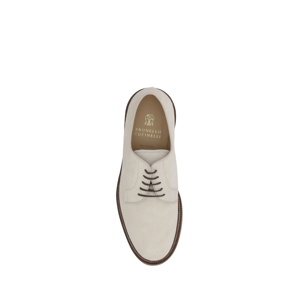 Brunello Cucinelli Suede Derby lace-up Shoes