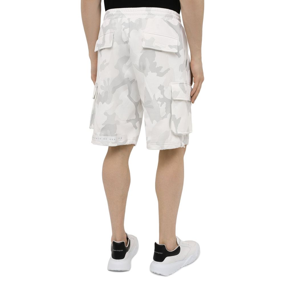 Dolce & Gabbana White Cotton Short