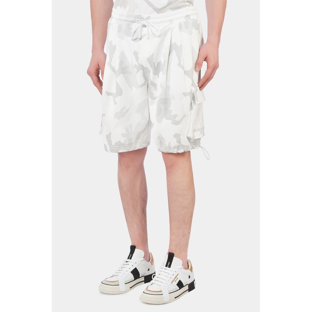 Dolce & Gabbana White Cotton Short