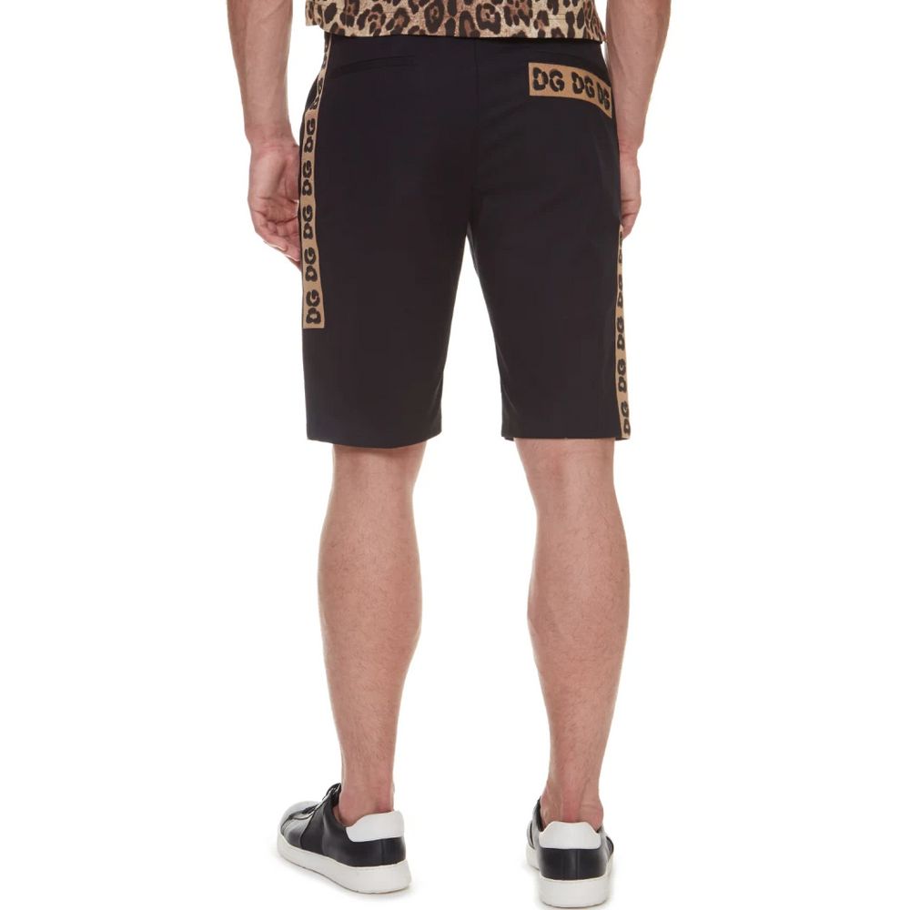 Dolce & Gabbana Black Cotton Short
