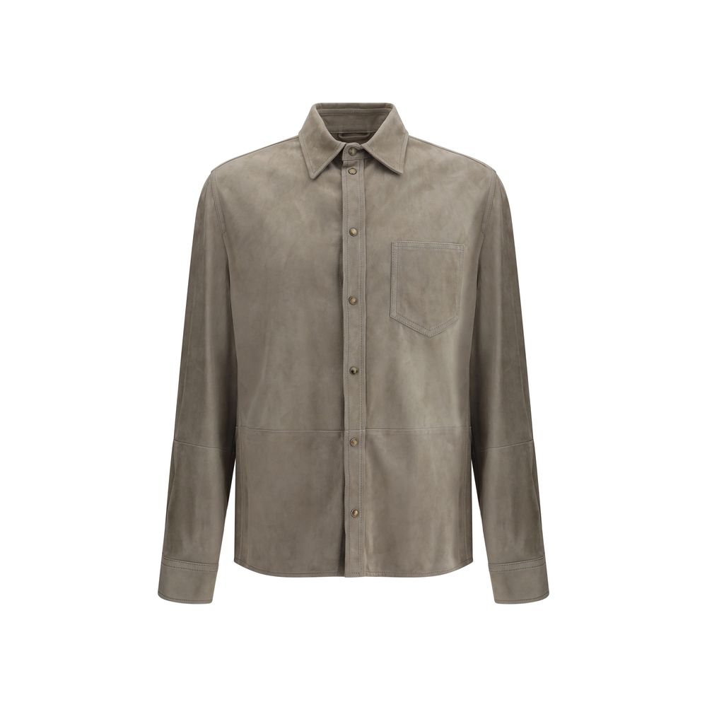 Brunello Cucinelli Suede Shirt