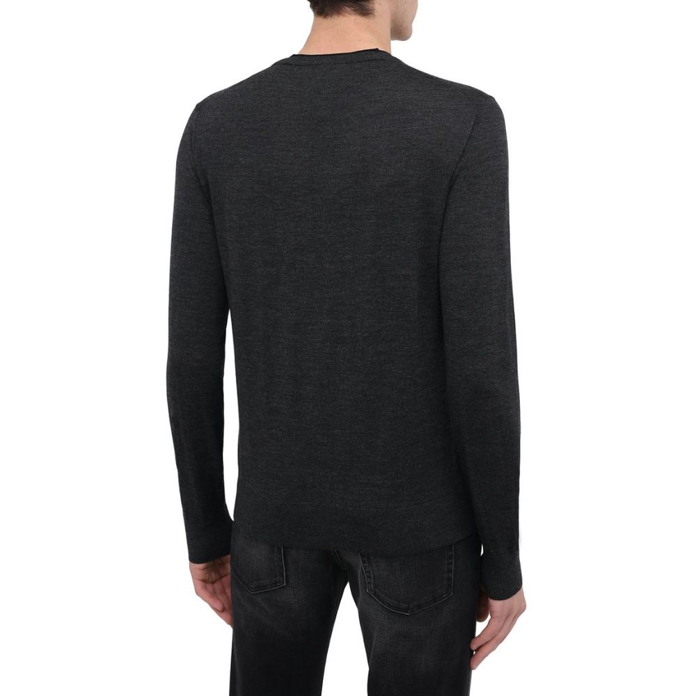 Dolce & Gabbana Gray Wool Sweater