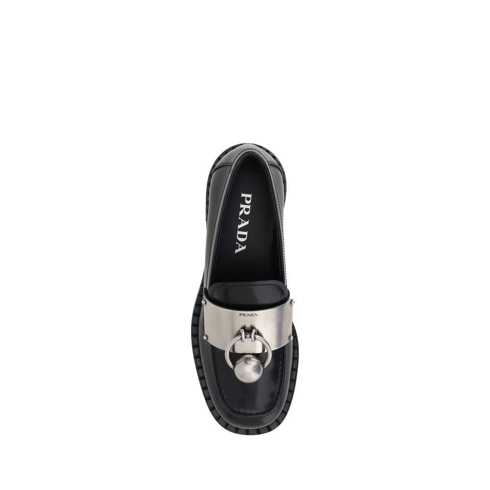 Prada Leather Loafers