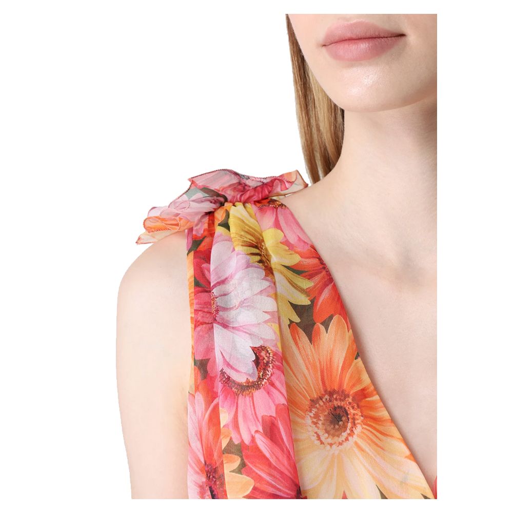 Dolce & Gabbana Multicolor Silk Dress