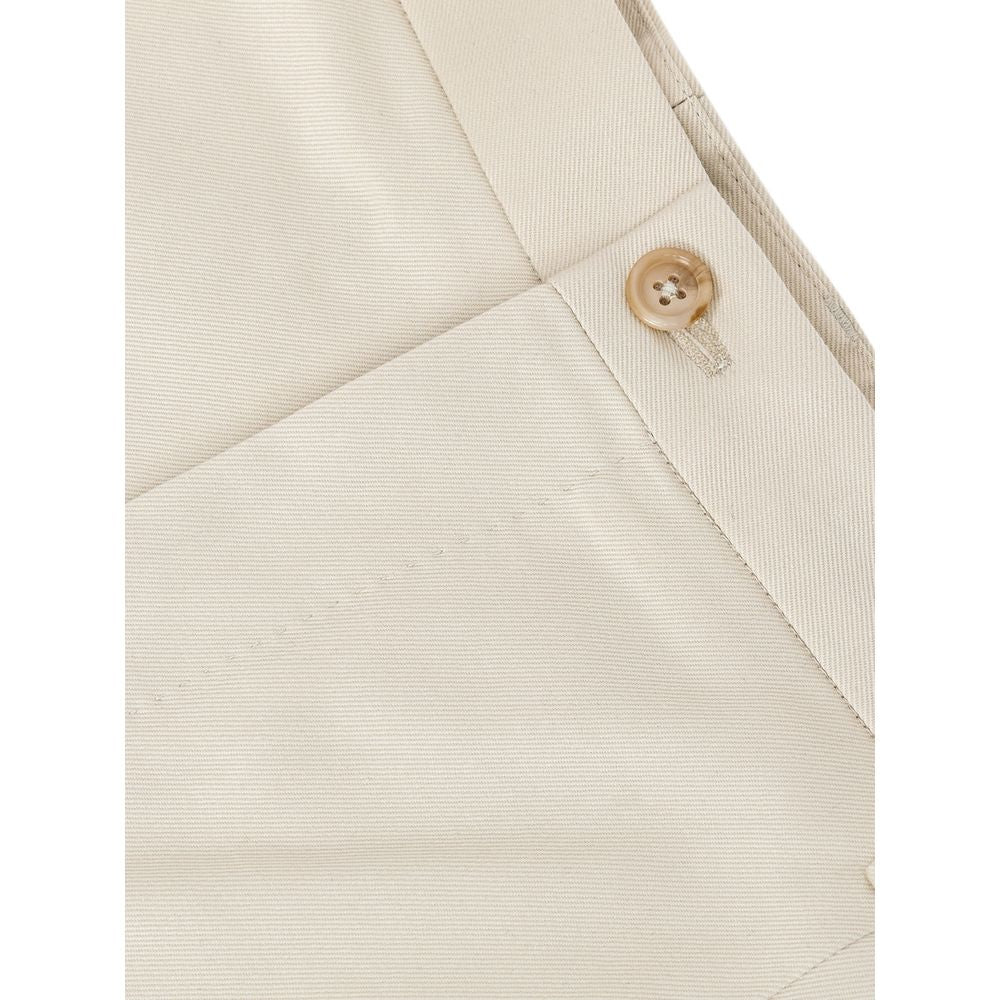 Dolce & Gabbana Beige Cotton Bermuda