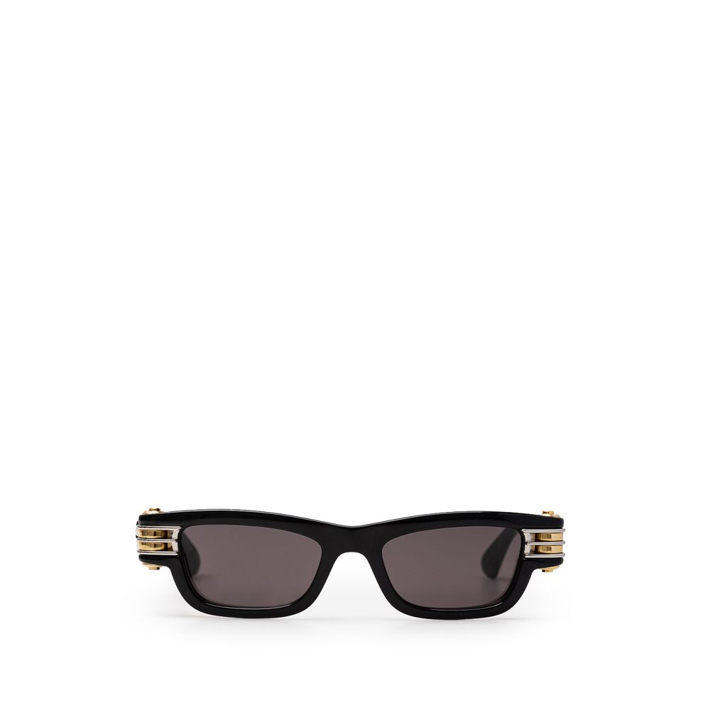 Bottega Veneta Black Acetate Sunglass