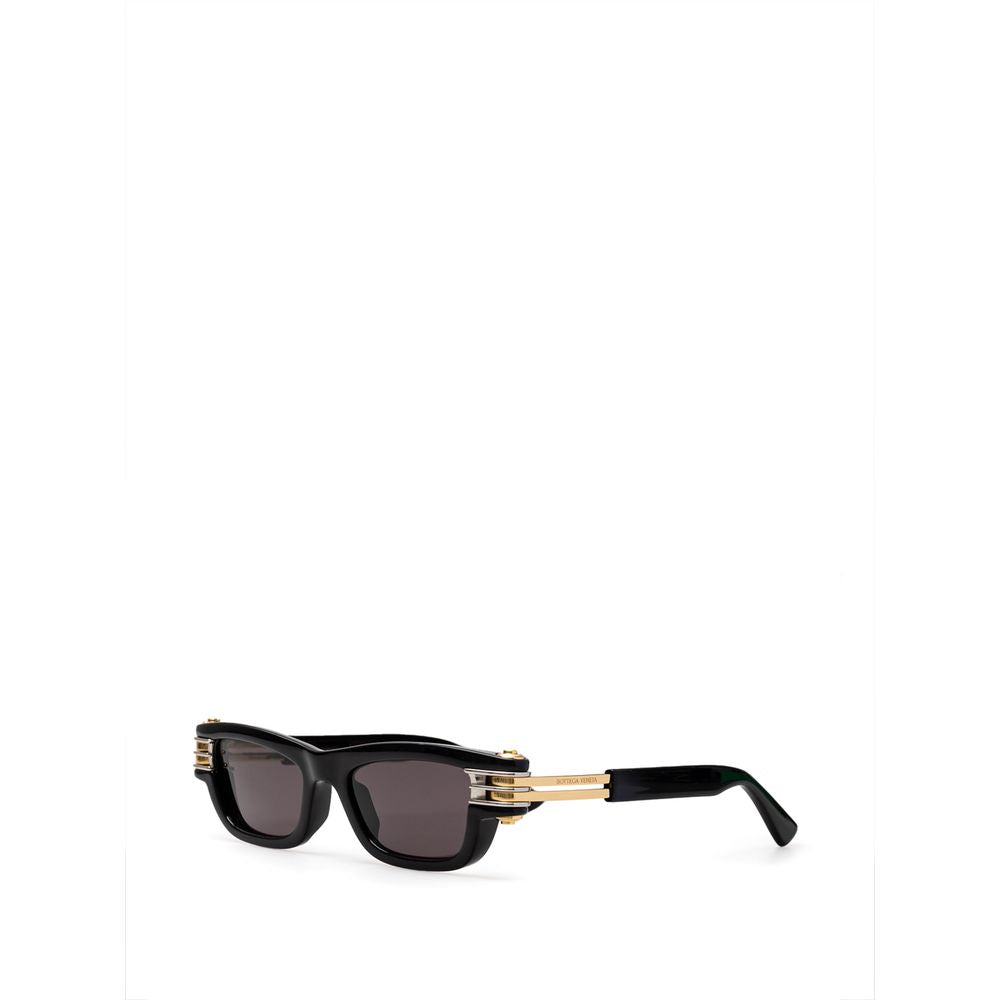 Bottega Veneta Black Acetate Sunglass