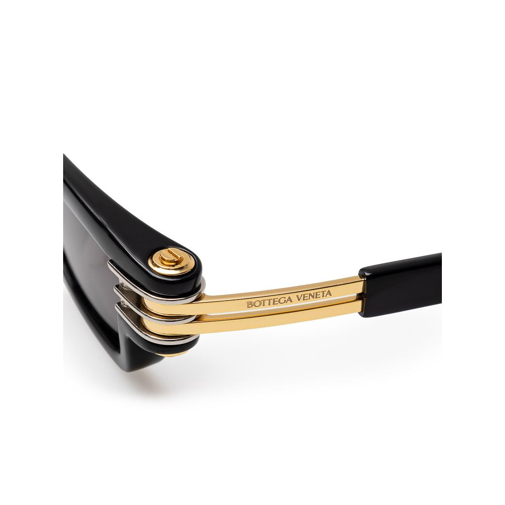 Bottega Veneta Black Acetate Sunglass