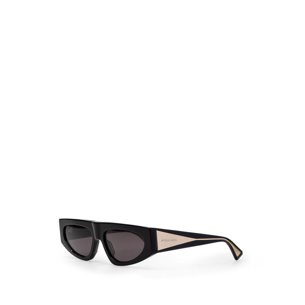 Bottega Veneta Black Acetate Sunglass