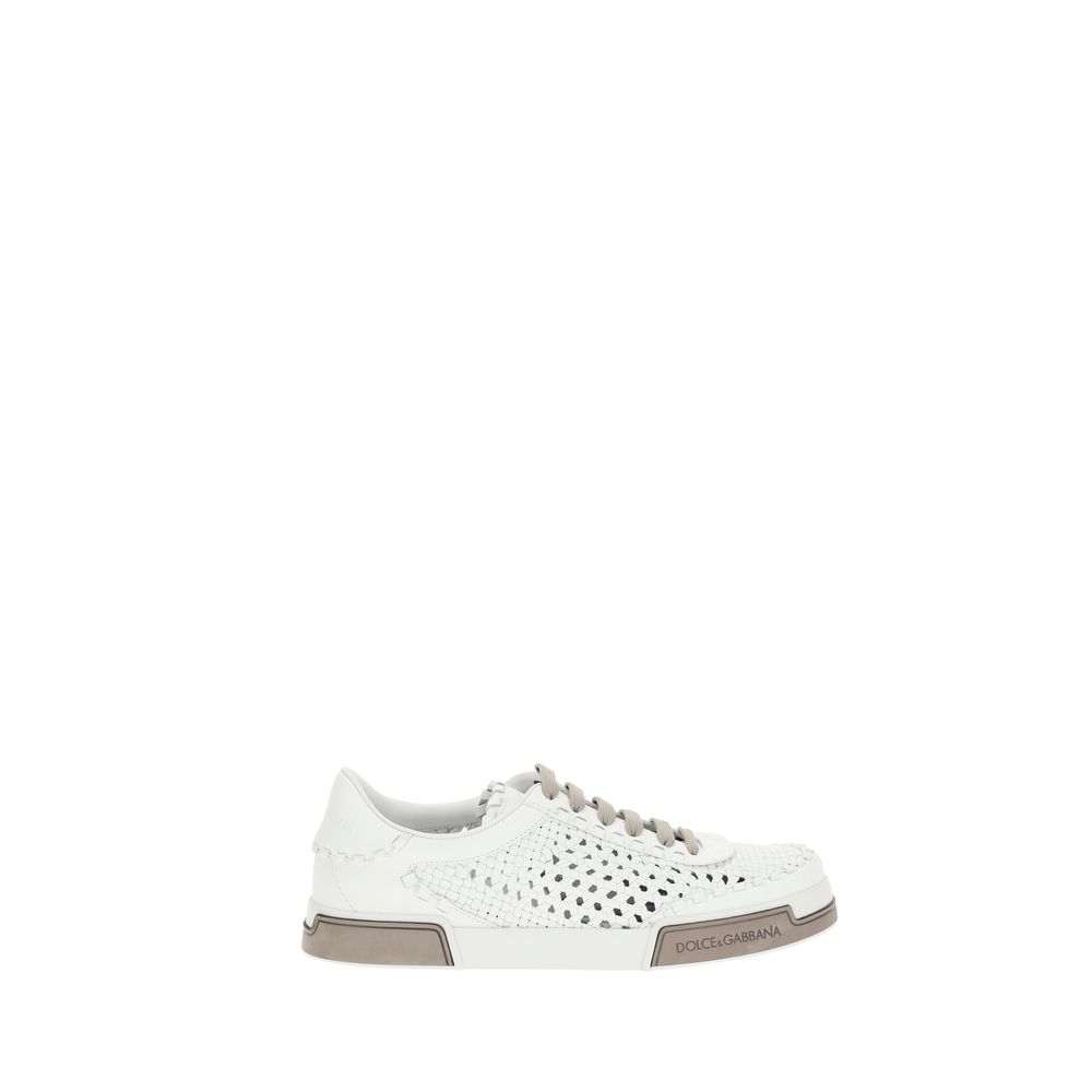 Dolce & Gabbana Mesh Panel Sneakers