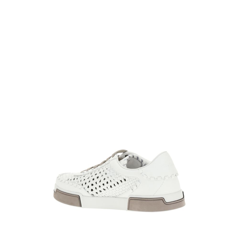 Dolce & Gabbana Mesh Panel Sneakers