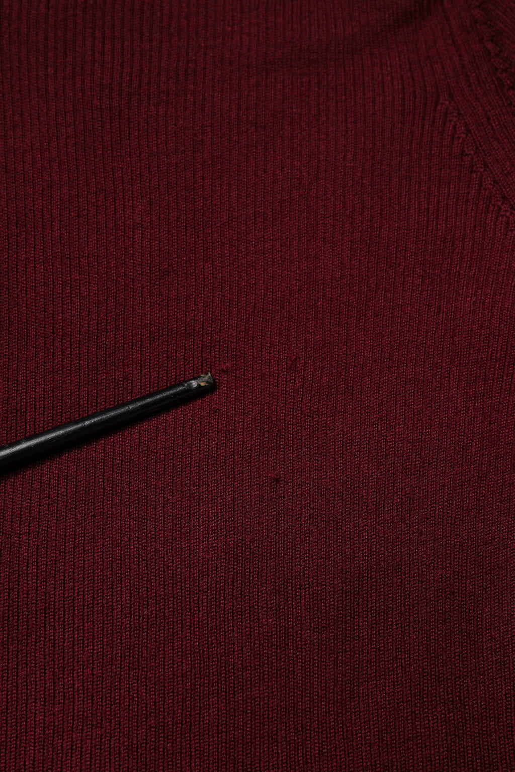 Dolce & Gabbana Burgundy Long Sleeves Turtleneck Slim Sweater