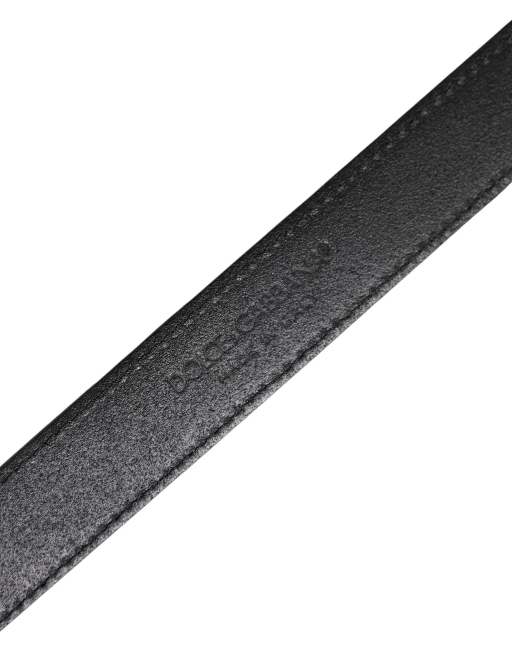 Dolce & Gabbana Multicolor Jacquard Leather Logo Buckle Belt