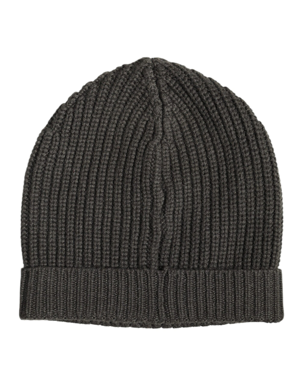 Dolce & Gabbana Dark Gray Cashmere Knit Winter Beanie Hat