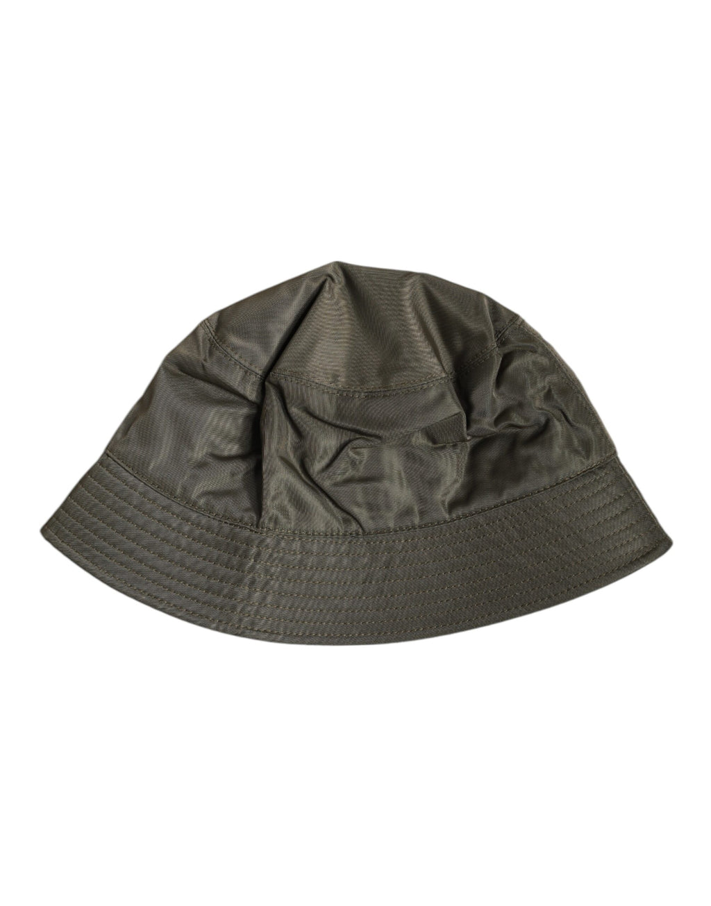 Dolce & Gabbana Brown DG Plaque Wide Brim Bucket Hat