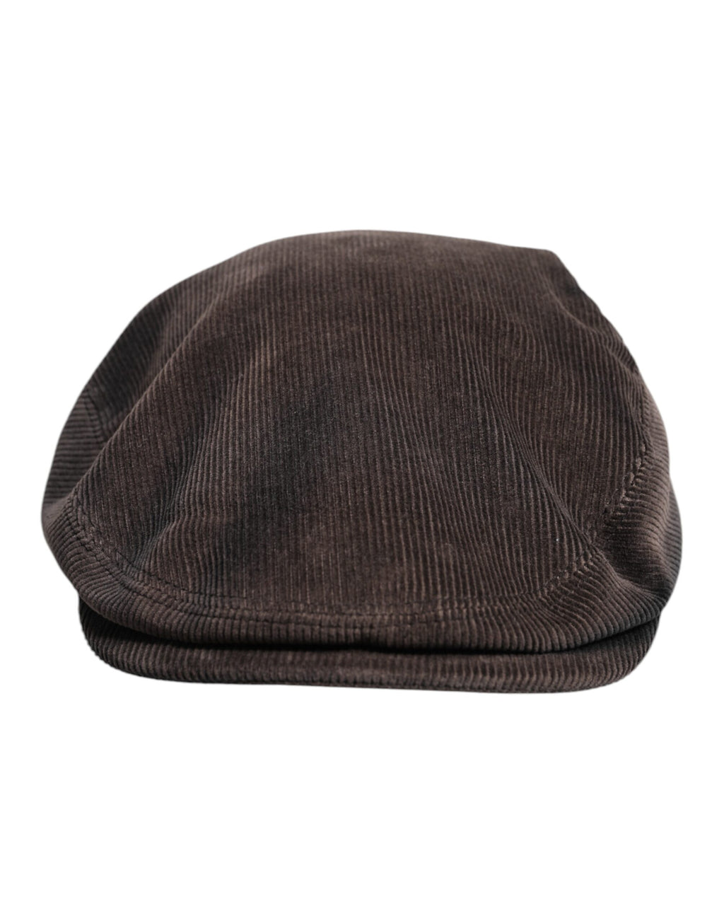 Dolce & Gabbana Brown Cotton Newsboy Capello Cabbie Hat