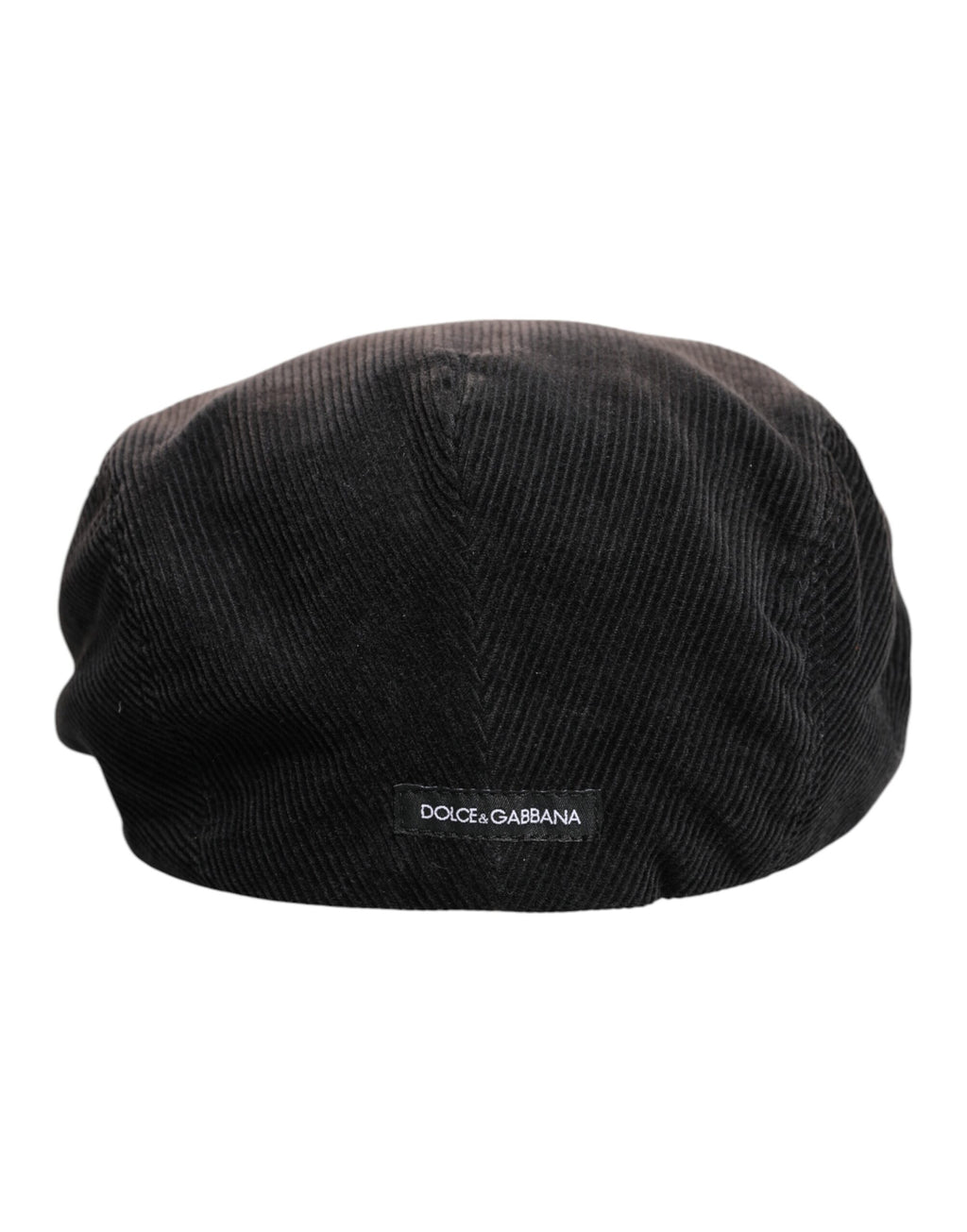 Dolce & Gabbana Brown Cotton Newsboy Capello Cabbie Hat