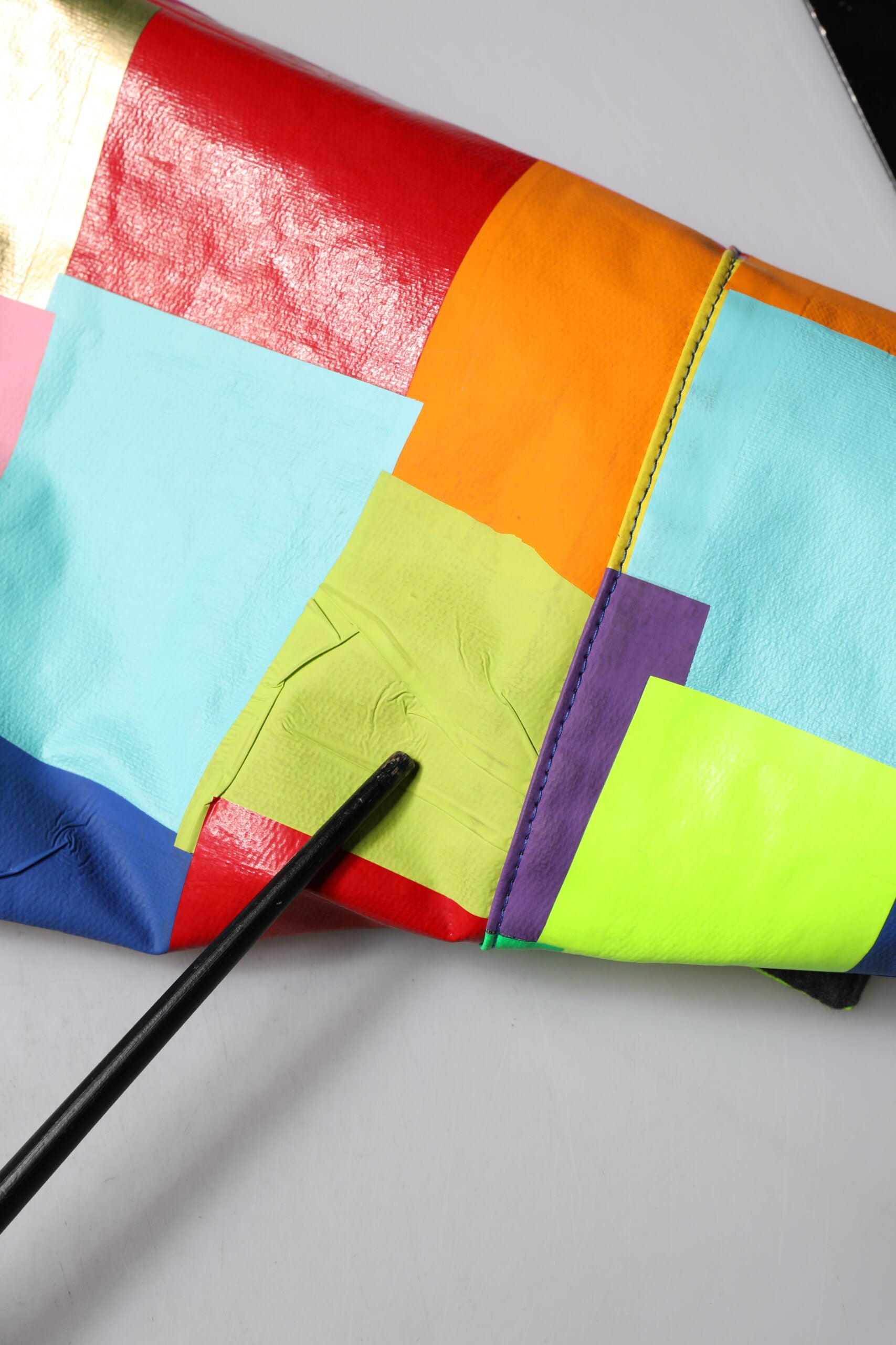 Dolce & Gabbana Multicolor Cotton Full Zip Men Biker Jacket